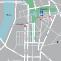 Dreischeibenhaus / HPP Architects Dreischeibenhaus / HPP Architects Site Plan