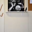 French Artist Levalet Inks Imaginary Scenes onto Parisian Buildings French Artist Levalet Inks Imaginary Scenes onto Parisian Buildings Information. Image © Levalet