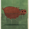 ARCHIZOO: Illustrated Architectural "Animals" from Federico Babina © Federico Babina