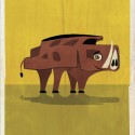 ARCHIZOO: Illustrated Architectural "Animals" from Federico Babina © Federico Babina