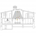 LANDHAUS / Thomas Kröger Architekt LANDHAUS / Thomas Kröger Architekt Section AA