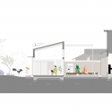 House for Dairy Farmers / Osamu Tsukihashi + Architects Teehouse House for Dairy Farmers / Osamu Tsukihashi + Architects Teehouse Section