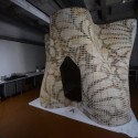Emerging Objects Creates "Bloom" Pavilion from 3D Printed Cement Emerging Objects Creates "Bloom" Pavilion from 3D Printed Cement © Matthew Millman Photography