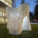 Emerging Objects Creates "Bloom" Pavilion from 3D Printed Cement Emerging Objects Creates "Bloom" Pavilion from 3D Printed Cement © Matthew Millman Photography