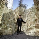 Emerging Objects Creates "Bloom" Pavilion from 3D Printed Cement Emerging Objects Creates "Bloom" Pavilion from 3D Printed Cement © Matthew Millman Photography