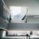 Morphosis Unveils Plans for 381-Meter-Tall Skyscraper in Vals Morphosis Unveils Plans for 381-Meter-Tall Skyscraper in Vals Lobby. Image © Morphosis Architects
