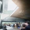 Morphosis Unveils Plans for 381-Meter-Tall Skyscraper in Vals Morphosis Unveils Plans for 381-Meter-Tall Skyscraper in Vals Lobby. Image © Morphosis Architects