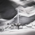 Morphosis Unveils Plans for 381-Meter-Tall Skyscraper in Vals Morphosis Unveils Plans for 381-Meter-Tall Skyscraper in Vals Model. Image © Morphosis Architects