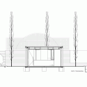 A Pavilion on the Garden / Rafael Alanis, Andres Bonino, Matias Coll, Diego Secco Cross Section