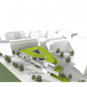 Media Library Choisy-Le-Roi / Atelier d'Architecture Brenac-Gonzalez Media Library Choisy-Le-Roi / Atelier d'Architecture Brenac-Gonzalez Axonometric