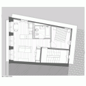 Rehabilitation of Two Houses in Largo do Trovador / Pitagoras Arquitectos Rehabilitation of Two Houses in Largo do Trovador / Pitagoras Arquitectos 3th Floor Plan - Smaller Building