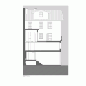 Rehabilitation of Two Houses in Largo do Trovador / Pitagoras Arquitectos Rehabilitation of Two Houses in Largo do Trovador / Pitagoras Arquitectos Section