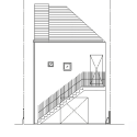Half & Half House / Naf Architect & Design Half & Half House / Naf Architect & Design North Elevation