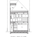 Half & Half House / Naf Architect & Design Half & Half House / Naf Architect & Design Section BB