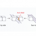 Arch Wall House  / Naf Architect & Design Diagram