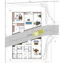 Arch Wall House  / Naf Architect & Design First Floor Plan