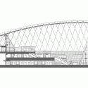 Anaheim Regional Transportation Intermodal Center / HOK Anaheim Regional Transportation Intermodal Center / HOK Longitudinal Section