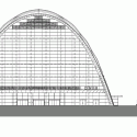 Anaheim Regional Transportation Intermodal Center / HOK Anaheim Regional Transportation Intermodal Center / HOK North Elevation