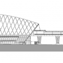 Anaheim Regional Transportation Intermodal Center / HOK Anaheim Regional Transportation Intermodal Center / HOK West Elevation