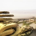 X-TU Architects Imagine Self-Building Wall City X-TU Architects Imagine Self-Building Wall City © XTU architects