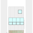 House in Ningyo-cho / K+S Architects North Elevation