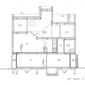 House in Ningyo-cho / K+S Architects Section BB