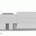House N Hasselt / MASSARCHITECTS House N Hasselt / MASSARCHITECTS East Elevation