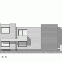 House N Hasselt / MASSARCHITECTS House N Hasselt / MASSARCHITECTS West Elevation