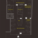 PRIM4 Hair Salon / YOMA DESIGN Floor Plan