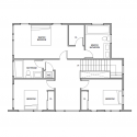 House in Valley Street / Baran Studio Architecture Second Floor Plan