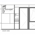 Clínica Podológica Novopie  / Estudio de Arquitectura Antonio Jurado West Elevation