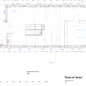 The "Brain of Brian" Floating Office Barge  / Marraum Architecture Floor Plan