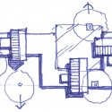 Svarga Residence  / RT+Q Architects Drawing 2