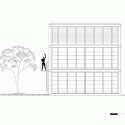 Anexo TID ITESO / ATELIER ARS° Elevation