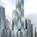 Studio Gang Goes Public with Chicago's Newest Tower: Wanda Vista © Studio Gang Architects