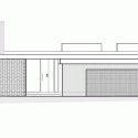 Casa Los Algarrobos / MasFernandez Arquitectos + Claudio Tapia Front Elevation
