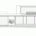 Casa Los Algarrobos / MasFernandez Arquitectos + Claudio Tapia Rear elevation