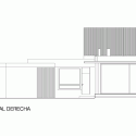 Casa Los Algarrobos / MasFernandez Arquitectos + Claudio Tapia Right Side Elevation