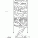Viewing Tower Lommel / Ateliereen Architecten Viewing Tower Lommel / Ateliereen Architecten Section