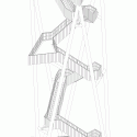 Viewing Tower Lommel / Ateliereen Architecten Viewing Tower Lommel / Ateliereen Architecten Isometric