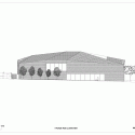 Media Library in Bourg-la-Reine / Pascale Guédot Architecte Media Library in Bourg-la-Reine / Pascale Guédot Architecte Elevation