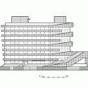 Liyuan Middle School  / Minax Architects Administration Building Section 2