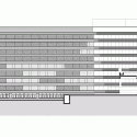 Liyuan Middle School  / Minax Architects Indoor Playground Elevation 1
