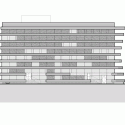 Liyuan Middle School  / Minax Architects Indoor Playground Elevation 3