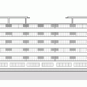 Liyuan Middle School  / Minax Architects Teaching Building A Elevation 1
