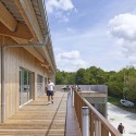 Lac de Vioreau Leisure Center / Guinée et Potin Architects Lac de Vioreau Leisure Center / Guinée et Potin Architects © Stéphane Chalmeau