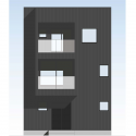 Hibarigaoka S house / Kaida Architecture Design Office South Elevation