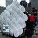 NJIT Graduates Create A Biodegradable Pavilion For Sukkahville 2014 NJIT Graduates Create A Biodegradable Pavilion For Sukkahville 2014 Courtesy of Michael Signorile and Edward Perez