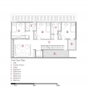 D House / Paz Gersh Architects First Floor Plan