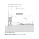 D House / Paz Gersh Architects South Elevation